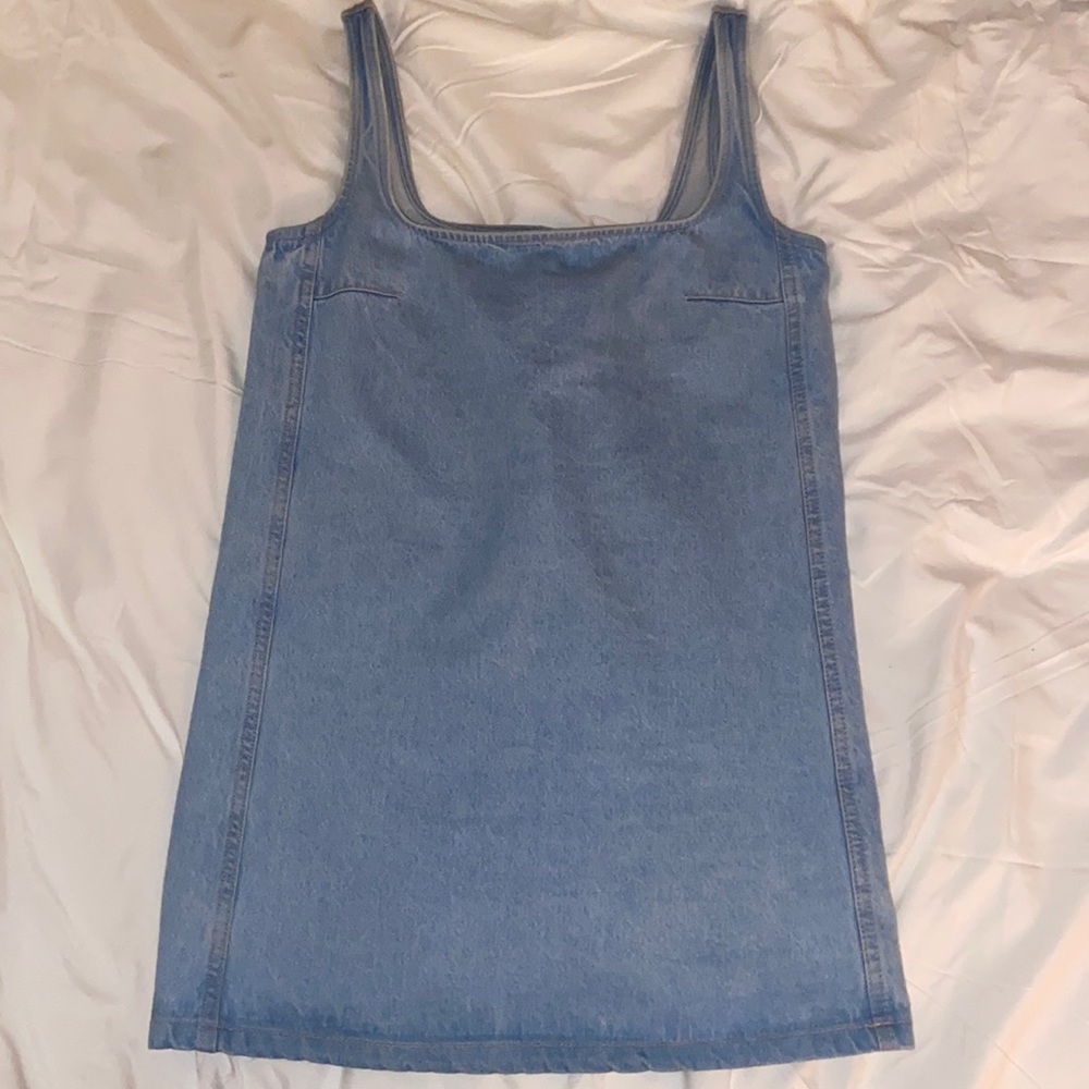 Zara Mini Denim Dress